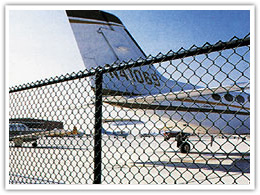 Airport fence 