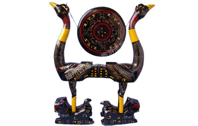 Tiger Phoenix -frame Drum Tower