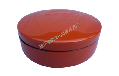 Lacquer round box