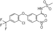 Fomesafen, 5-[2-Chloro-4-(trifluoromethyl)phenoxy]-N-(methylsulphonyl)-2-nitrobenzamide, Reflex CAS #: 72178-02-0 - Chemicals from China: intermediates, biochemicals, agrochemicals, flavors, fragrants, additives, reagents, dyestuffs, pigments, suppliers.