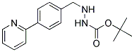 tert-Butyl 2-(4-(pyridin-2-yl)benzyl)hydrazinecarboxylate C17H21N3O2 (cas 198904-85-7) Molecular Structure