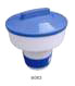 Floating reinforced polymer chlorine dispenser (7" diameter)