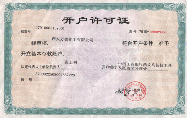 Bank License