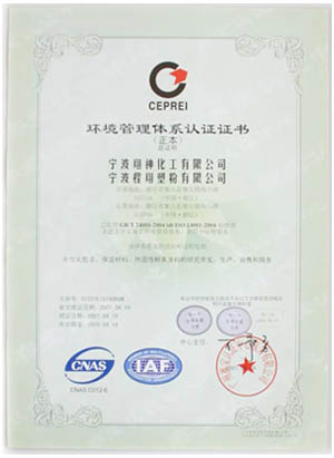 Environment certification