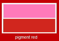 Pigment red