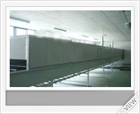 fully-automatic spraying painting drying line