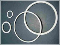 White Silicone rubber O-ring