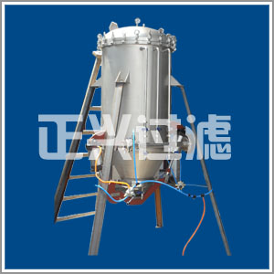 Thermal insulation and heating PE/PA filter rod filter
