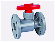 CPVC flange ball valve