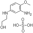 2-Methoxy-5-β-hydroxyethylamino aniline sulfate