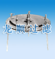 Stainless steelMicroporous membrane single layer filter.