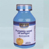 Pumpkin seed oil soft capsule