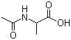 N-Acetyl-DL-alanine, 2-Acetylamino-propionic acid, CAS #: 1115-69-1