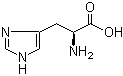 L-Histidine, His, L-2-Amino-3-(4-imidazolyl)propionic acid, CAS #: 71-00-1
