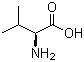 L-Valine, L-2-Amino-3-methylbutyric acid, 2-Aminoisovaleric acid, CAS #: 72-18-4
