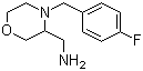 2-Aminomethy- 4-(4-fluorobenzyl)- morpholine