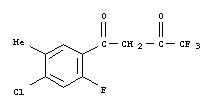 1,1,1-Trifluoro-4-(4-chloro-2-fluoro-5-methylphenyl)-2,4-butanedione
